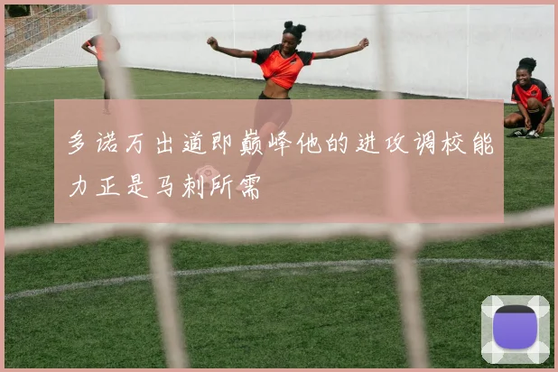 多诺万出道即巅峰他的进攻调校能力正是马刺所需